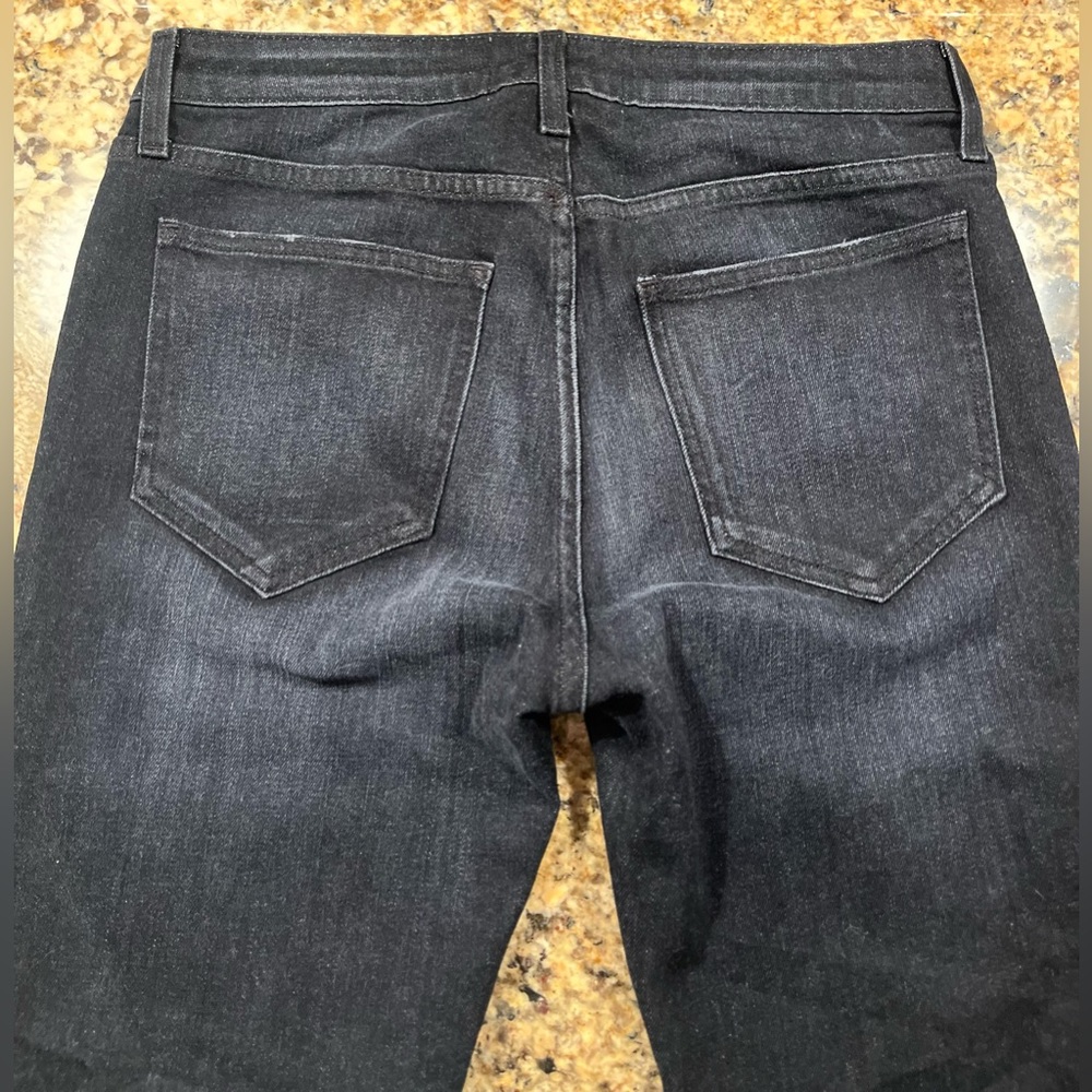 NWT Free People x Sandrine Rose Color Block Ankle Zipper Skinny Jeans - Picture 9 of 14